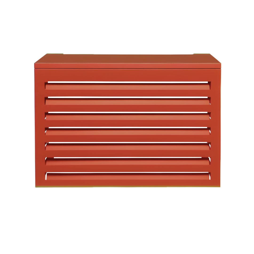 Warmtepomp omkasting aluminium Steenrood